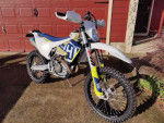 2018 Husqvarna FE 450 Plated Dual Sport Dirt Bike