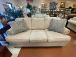King Hickory Oatmeal Colored 3-Seat Sofa
