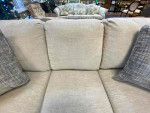 King Hickory Oatmeal Colored 3-Seat Sofa
