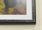 Wooden Frame Bronze and Black Silver. Width 0.7" x Height 1".