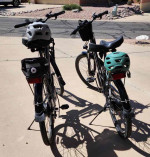 Two New  Vivi 500W Electric 26” Cruiser Ebikes