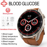Smart Blood Glucose Meter Real-Time Blood Glucose Monitor Sensor Non-Invasive Blood Glucose Meter Diabetes Watch