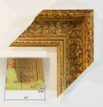 Wall oil painting frame. Art gallery style frame, polystyrene frame.
