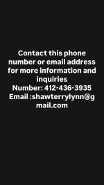 The house is available to move in contact the owner phone shawterrylynn@ number for more information :