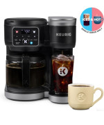 Keurig K-Duo Hot & Iced Single Serve & Carafe Coffee Maker, MultiStream Technology, 72oz Reservoir (Gen 2)