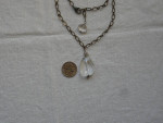 Large Crystal Quartz Long Necklace