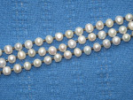 Triple Strand Freshwater Pearl Bracelet