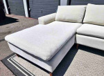Grey Two Piece Sectional Couch
