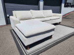Grey Two Piece Sectional Couch