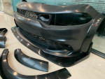Demon style Front lip with wide fender flares for 2015+ Dodge Charger