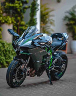 Kawasaki Ninja bike H2r
