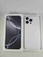 iPhone 16 Pro Max 256gb White Titanium Unlocked