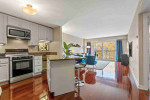 This fantastic 1bed 1baths condo features a huge 1.5 stall garage