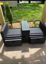 Outdoor patio set