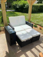 Outdoor patio set
