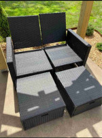 Outdoor patio set