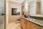 1 bedroom plus den, 1.5 bath unit with head on Marina, Ocean, and Mountain views in the full service Azzurra.