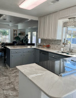 Just in time for summer, enjoy the lovely pool, covered deck area and outdoor oasis.