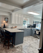 Just in time for summer, enjoy the lovely pool, covered deck area and outdoor oasis.