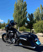 Indian Chieftain metalic black motorcycle for sale