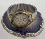 Elgin Chronograph Quartz FH204-038 Tachymetre Men's 2-Tone Watch
