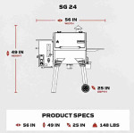 BRAND NEW - Camp Chef SmokePro SG 24 WIFI Pellet BBQ - $540