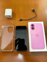 LIKE NEW FLAWLESS IPHONE 16 128GB Pink UNLOCKED  100 💯 battery health