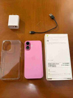 LIKE NEW FLAWLESS IPHONE 16 128GB Pink UNLOCKED  100 💯 battery health