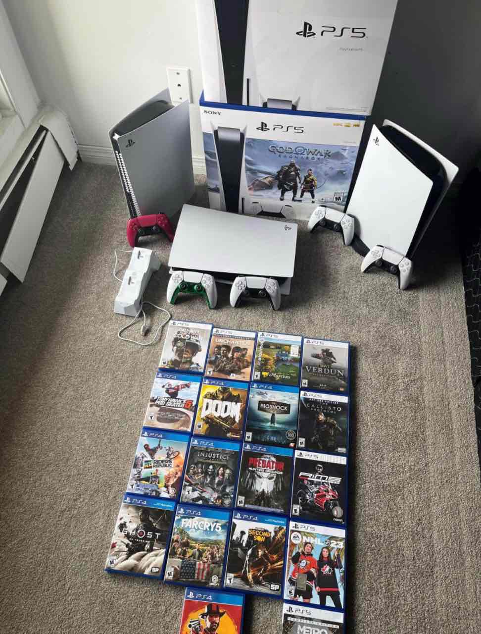PS5 CONSOLES, PSVR2, GAMES AND ACCESSORIES FOR SALE (Pls Read Ad For Price)