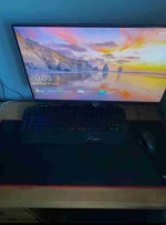 Gaming Pc and Samsung Odyssey G5 Monitor