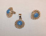 Earrings, Pendent set