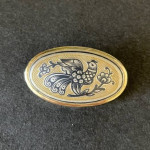 Russian Niello Pin