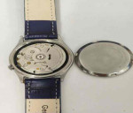 Vintage Seiko 5 Blue Automatic Day/Date 17 Jewels Japanese Mens Wrist Watch 7009