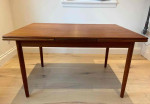 ✨ Villy Schou Andersen Teak Dining Set – Table + 4 Sculpted Chairs – Mid-Century Modern – $950