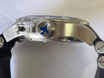 Invicta Men Quartz Aviator Flight Polyurethane Strap Blue Dial GMT👀❤️