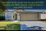 House now open for rent