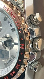 Men's BISTEC digital/Analog Quartz Watch👀❤️