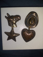 WESTERN THEME Pierced EARRINGS