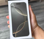 IPhone 16 pro max white titanium back 512gb