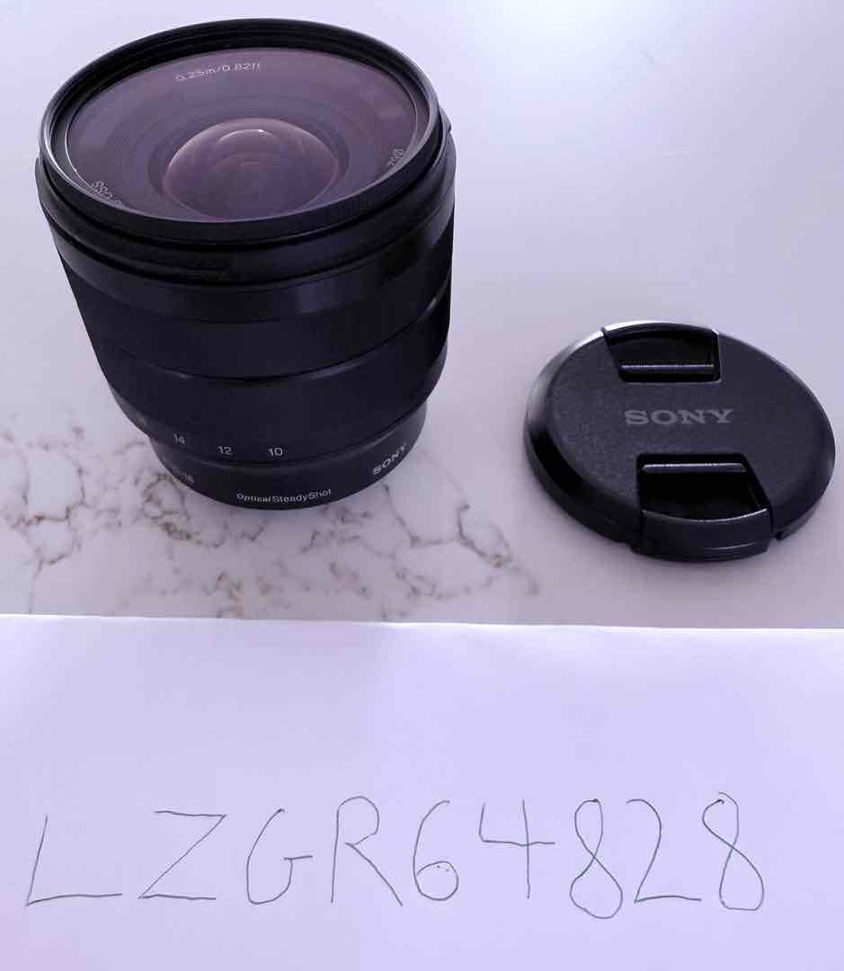 Sony - E 10-18mm F4 OSS Wide-Angle Zoom
