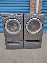 Washer and dryer