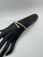 14k diamond and pearl bracelet