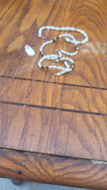 3 pearl with gold bracelets