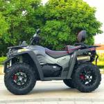 4-stroke gasoline-powered 800cc vehicle (ATV) designed off-road