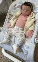 Adorable silicone baby doll
