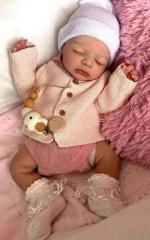 Adorable silicone baby doll