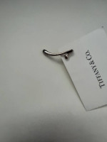 Tiffany & Co. Elsa Peretti Teardrop Single Earring Sterling Silver