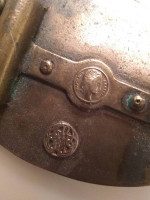Bergamot Brass Works U S BELT BUCKLE