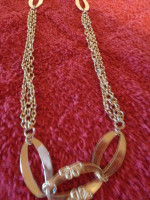 Gold Plated Butterfly Necklace