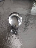 Sterling silver "Pools of Light" ring